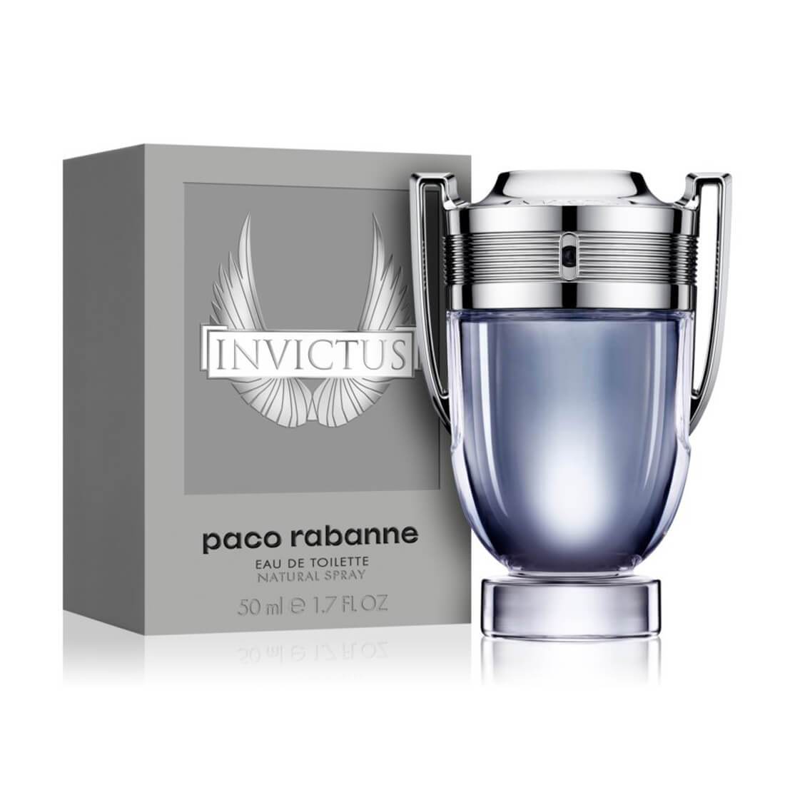 14ujoO.jpg Paco Rabanne Invictus Eau de Toilette Perfume For Men 100ml - Image 1