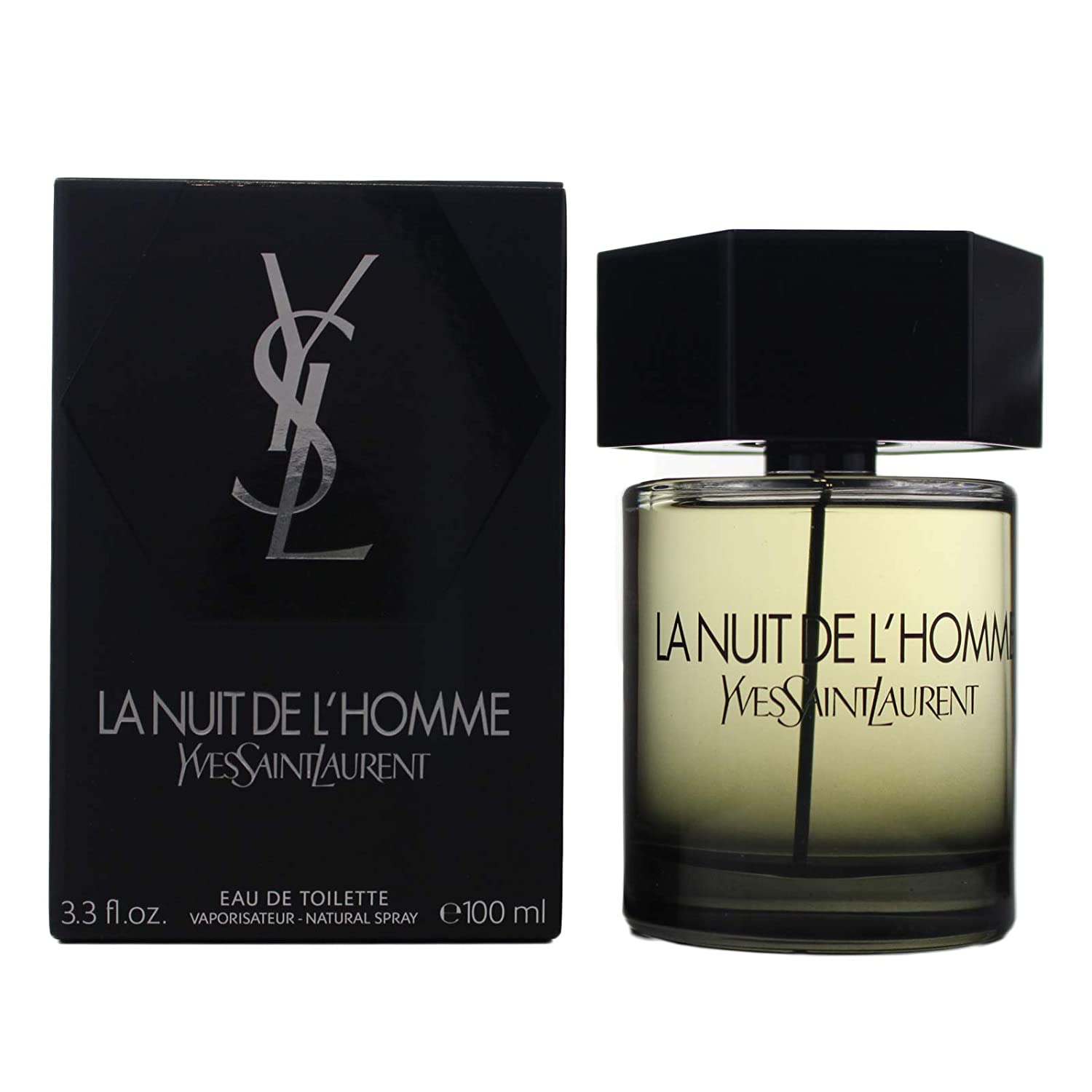 61r32iYtNkL._SL1500.jpg Yves Saint Laurent La Nuit De L'Homme Eau De Toilette - Image 1