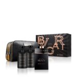 Bvlgari Man In Black Fragrance Gift Set with Pouch