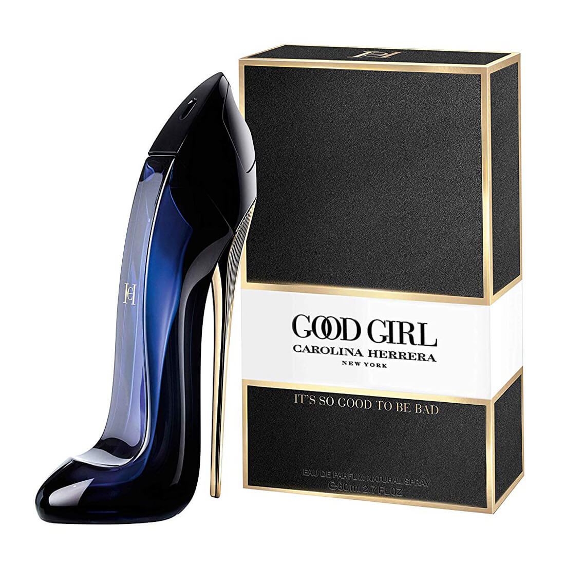CH-Good-Girl-EDP-W-80ml-1.jpg Carolina Herrera Good Girl Eau De Perfume For Women - 80ml - Image 1