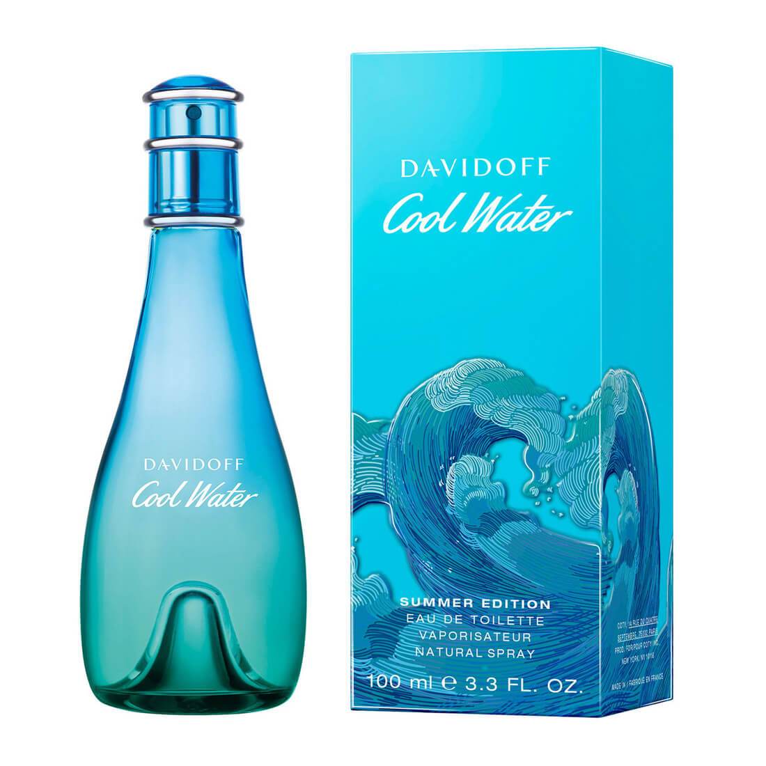 DD-Cool-Water-Woman-Summer-Edition-EDT-100ml-1.jpg Davidoff Cool Water Woman Summer Edition Eau De Toilette For Women 100ml - Image 1