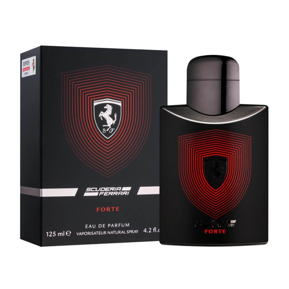 Ferrari-Scuderia-Forte-125ml.jpg Ferrari Scuderia Forte Perfume For Men - 125ml - Image 1