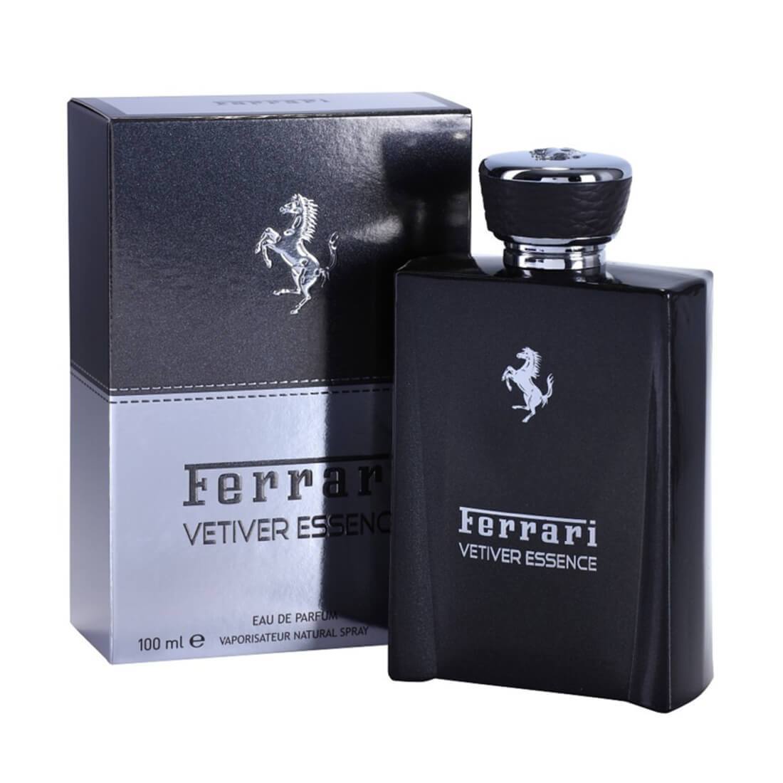 Ferrari-Vetiver-Essence-M-100ml.jpg Ferrari Vetiver Essence Perfume For Men 100ml - Image 1