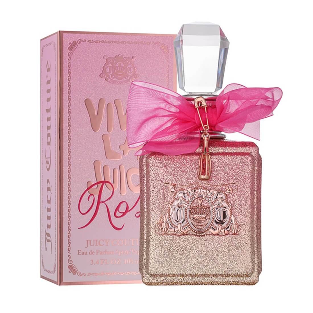 JC-Viva-La-Juicy-Rose-EDP-W-100ml-1.jpg Juicy Couture Viva La Juicy Rose Eau De Perfume For Women 100ml - Image 1