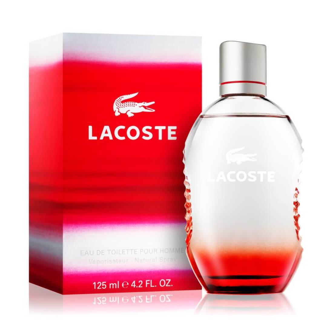 Q73qIs.jpg Lacoste RED Pour Homme Eau De Toilette For Men 125ml - Image 1