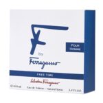 Salvatore Ferragamo F by Ferragamo Free Time Eau De Toilette For Men 100ml - Image 3