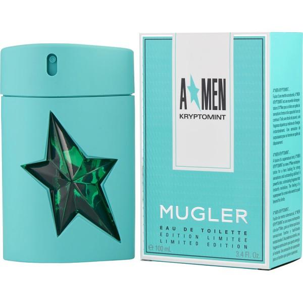 TheirryMuglerAngelKryptomintforMenEaudeToilette100ml.jpg Theirry Mugler Angel Kryptomint for Men Eau de Toilette 100ml - Image 1