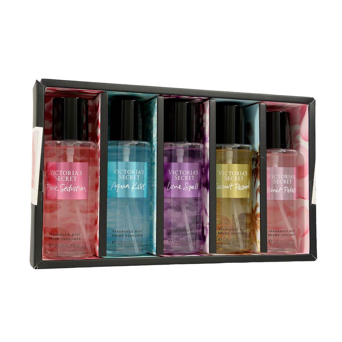 VS-Assorted-PO-5pcs-Mist_Gift-Set-1.jpg Victoria's Secret Assorted Pack of 5 Mist Gift Set - Image 1