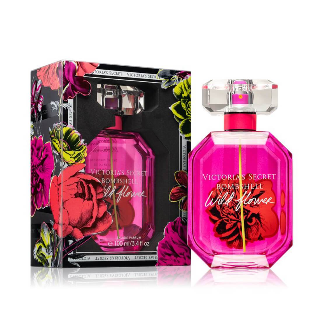 VS-Bombshell-Wild-Flower-EDP-W-100ml-1.jpg Victoria's Secret Bombshell Wild Flower Eau De Perfume - 100ml - Image 1
