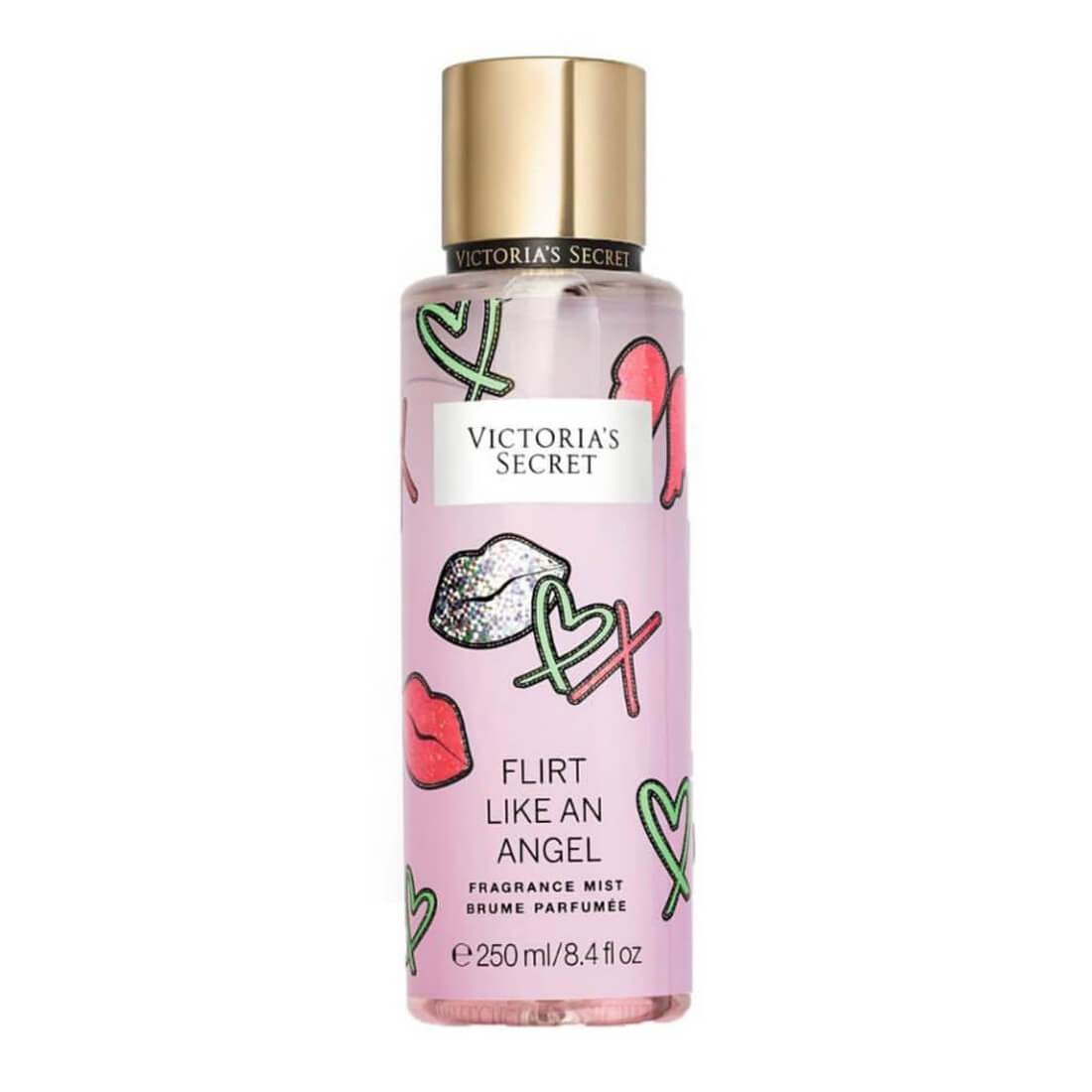 VS-Flirt-Like-An-Angel-Mist-250ml-1.jpg Victoria's Secret Flirt Like An Angel Fragrance Mist 250ml - Image 1