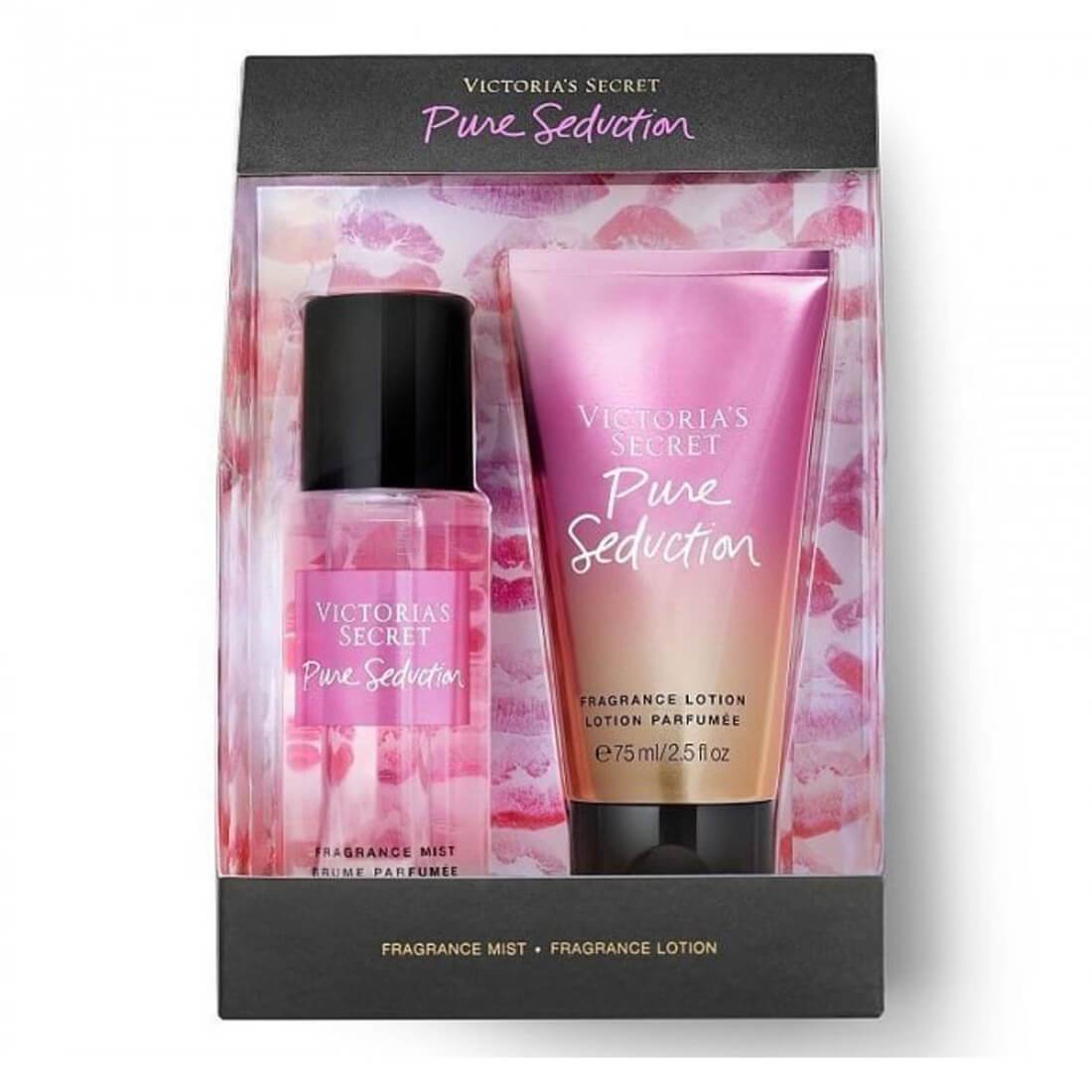 VS-Pure-Seduction-Gift-Set-Mist-Lotion-x2-1.jpg Victoria's Secret Pure Seduction Fragrance Gift Set Mist & Lotion - Image 1