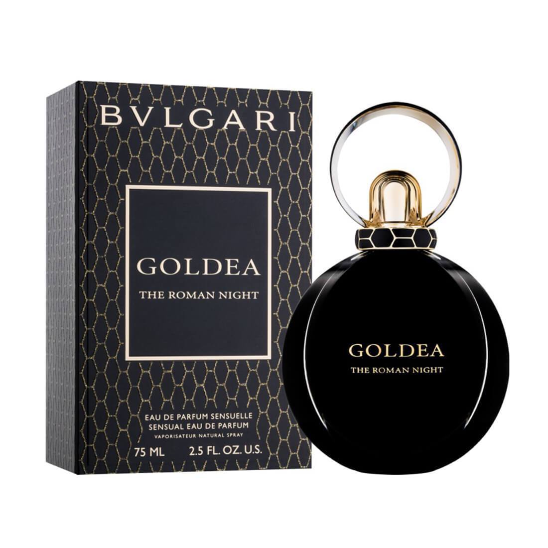 WUQC0Y.jpg Bvlgari Goldea The Roman Night EDP Perfume - 75ml - Image 1