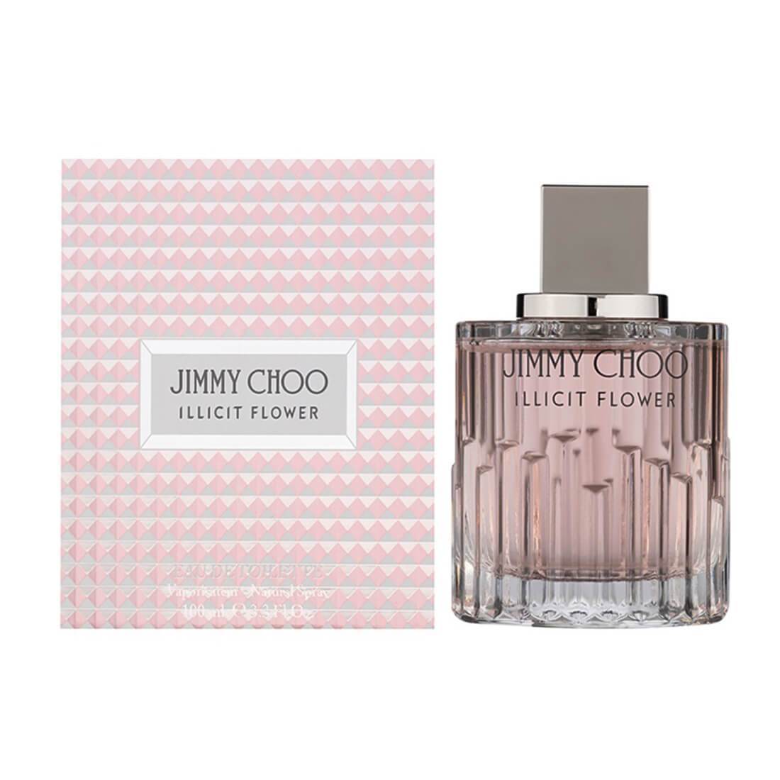 WrBjko.jpg Jimmy Choo Illicit Flower Eau De Toilette For Women - 100ml - Image 1