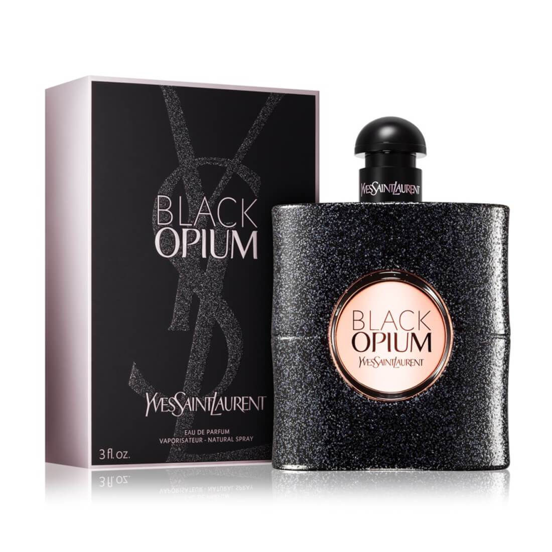 YSL-Black-Opium-EDP-W-90ml-1.jpg Yves Saint Laurent Black Opium Eau De Perfume For Women 90ml - Image 1