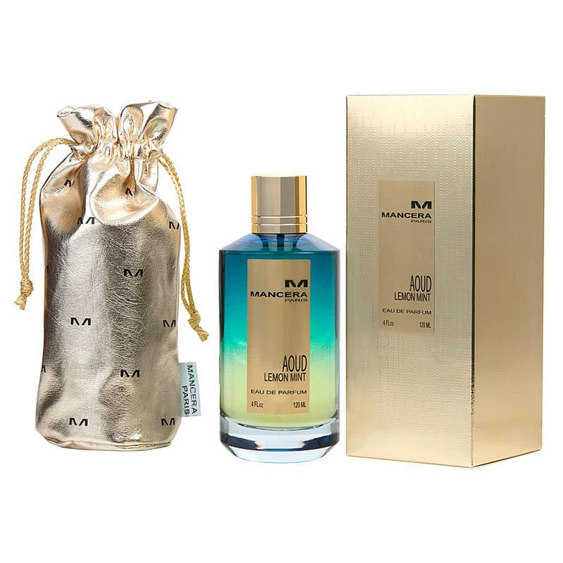 aoud2.jpg Mancera Aoud Lemon Mint Eau De parfum 120ml - Image 1