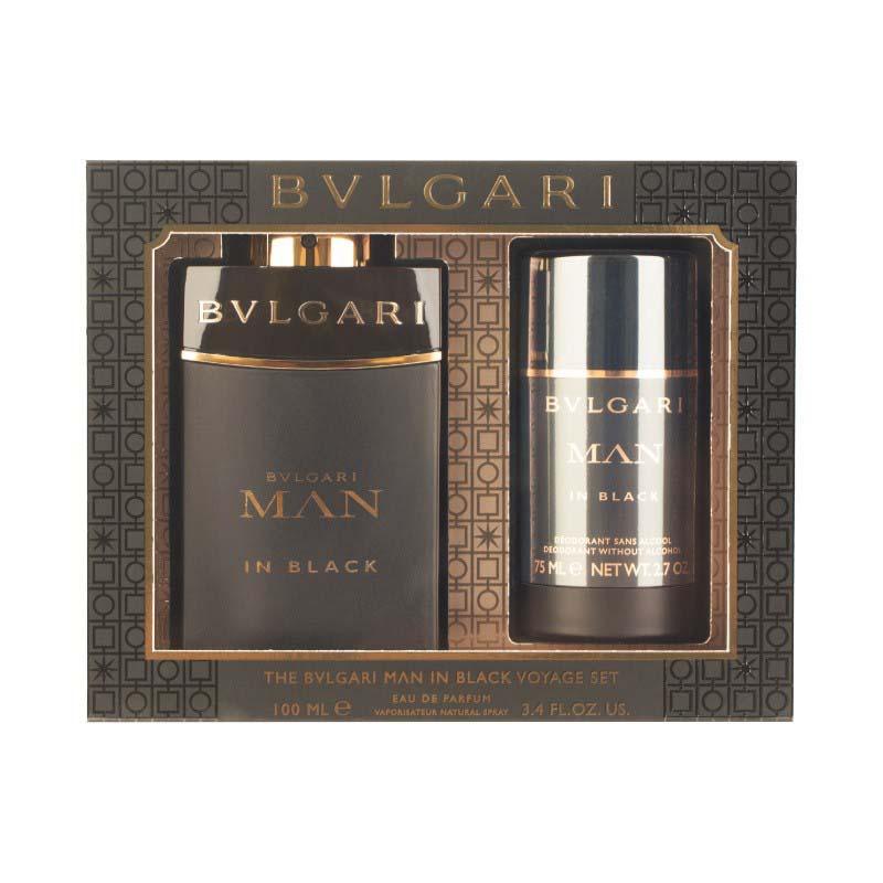 bvlgari1.jpg Bvlgari Man In Black Voyage Eau de Parfum 2 Pieces Gift Set - Image 1