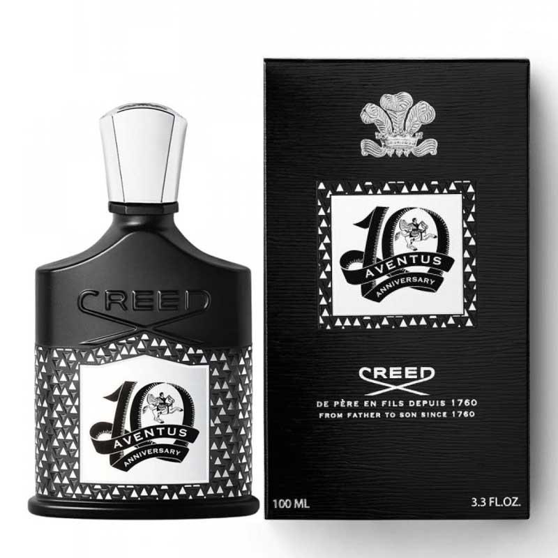 creed1.jpg Creed Aventus 10th Anniversary Eau De cologne For Men - 100ml - Image 1