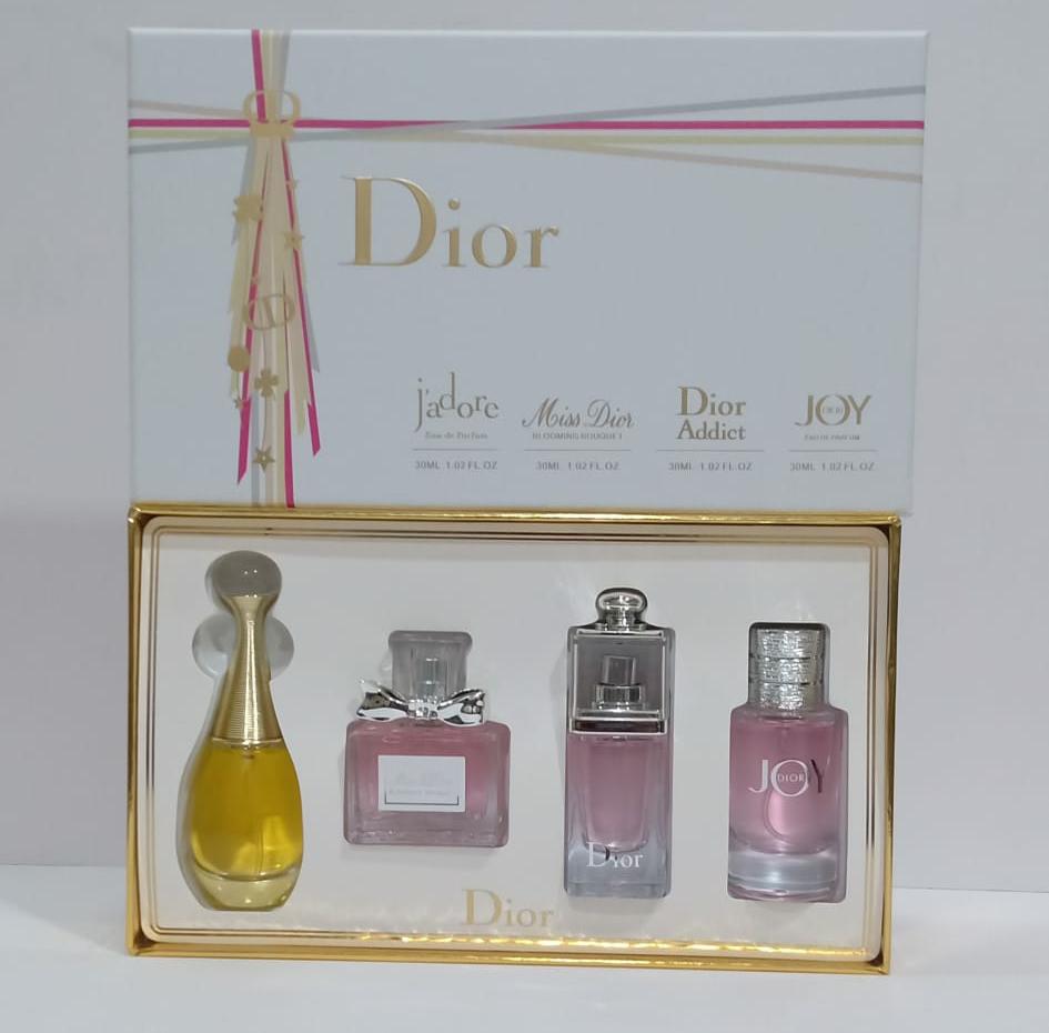 dior-gift-set.jpeg Christian Dior Les Parfums Miniature Collection 4 Piece Set - Image 1